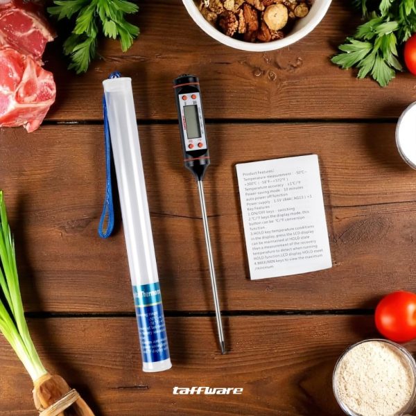 Taffware Termometer Makanan Digital Daging Kopi Susu - TP101