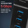 Taffware USB Hub 3.0 Adapter 4in1 USB 5Gbps - 303