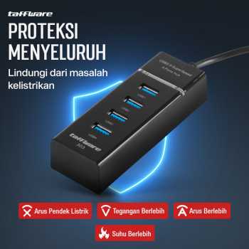 Taffware USB Hub 3.0 Adapter 4in1 USB 5Gbps - 303