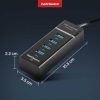 Taffware USB Hub 3.0 Adapter 4in1 USB 5Gbps - 303