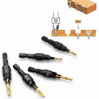Taffware Vastar Mata Bor Drill Bit HSS 1.98-3.56mm 5 PCS - SV-VDB26