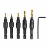 Taffware Vastar Mata Bor Drill Bit HSS 1.98-3.56mm 5 PCS - SV-VDB26