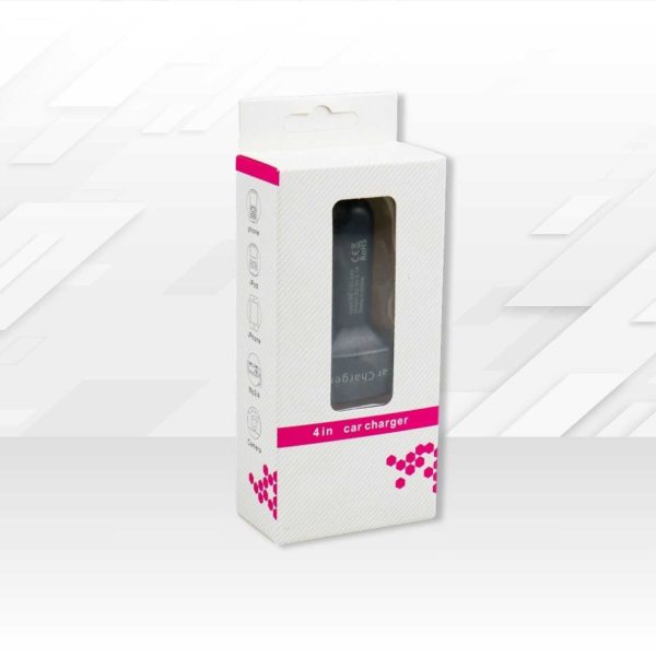 Taffware Dual USB Car Charger with LED Display - EC2