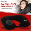 TaffSPORT Bantal Leher Travel Inflatable Neck Pillow - RH34