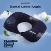 TaffSPORT Bantal Leher Travel Inflatable Neck Pillow - RH34