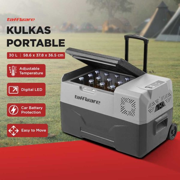 Taffware Kulkas Portable Mini Fridge Freezer 45W 220V - CX30/CX40/CX50