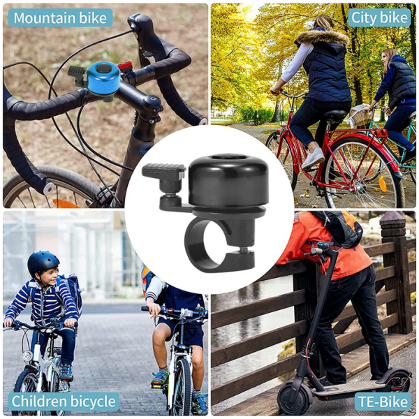 TaffSPORT Bel Sepeda Aluminium Safety Cycling Horn - CQC