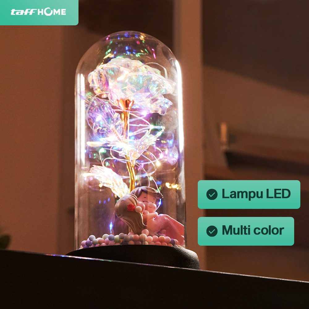 taffhome-lampu-meja-hias-led-galaxy-rose-eternal-colorful-light-th-505 (4) TaffHOME Lampu Meja Hias LED Galaxy Rose Eternal Colorful Light - TH-505
