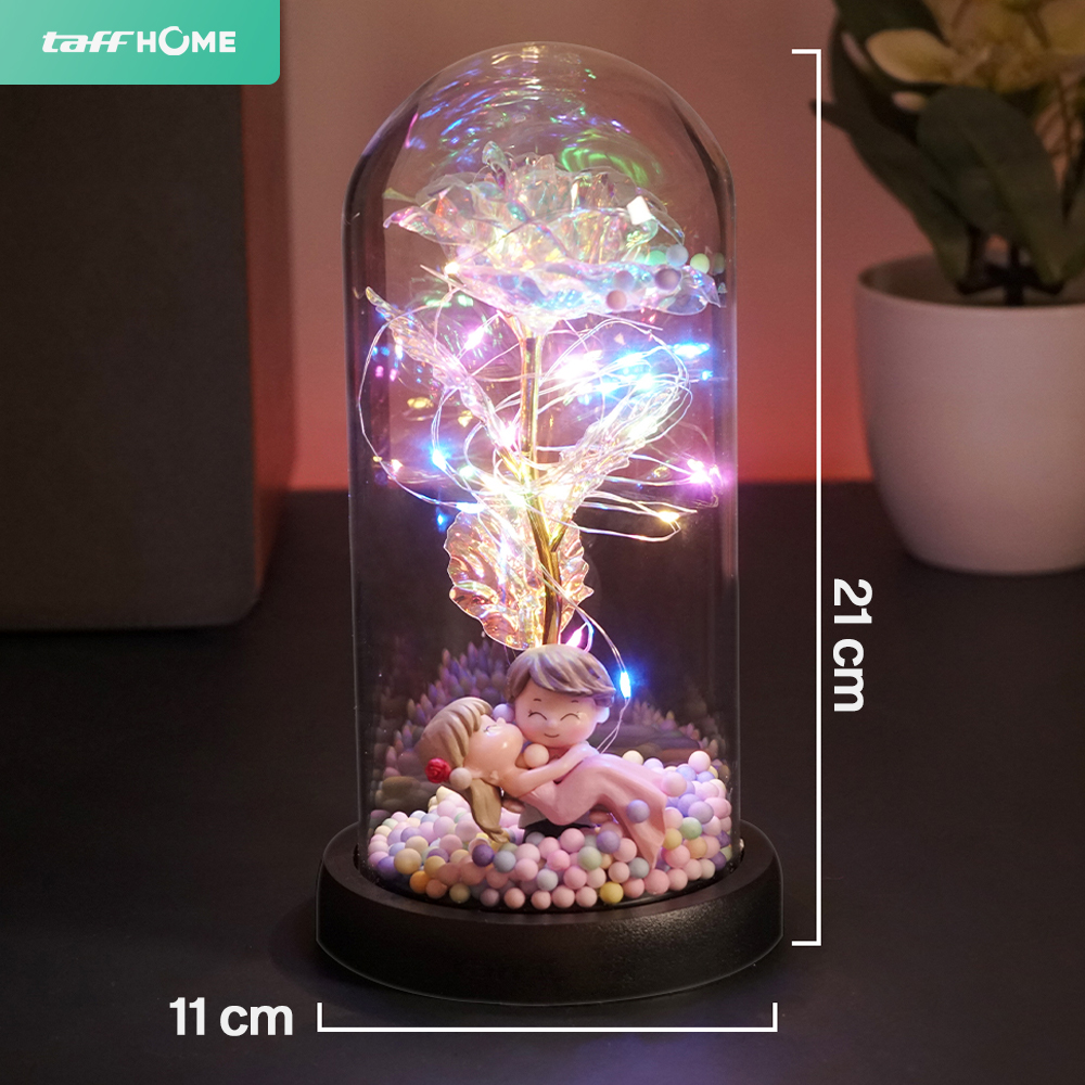 taffhome-lampu-meja-hias-led-galaxy-rose-eternal-colorful-light-th-505 (8) TaffHOME Lampu Meja Hias LED Galaxy Rose Eternal Colorful Light - TH-505