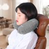 TaffSPORT Bantal Leher Travel Inflatable Neck Pillow - RH34