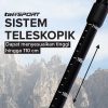TaffSPORT Tongkat Hiking Trekking Pole Telescopic 4 Section - E4102