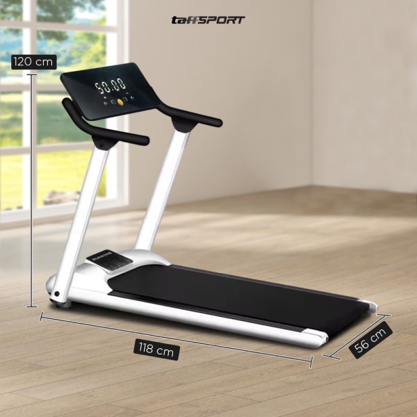 TaffSPORT Treadmill Lipat Foldable Electric Smart LED Display - A1