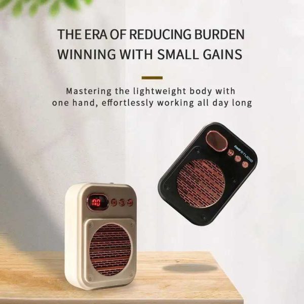 TaffSTUDIO Speaker Pinggang Microphone Bluetooth LED Voice Amplifier - S25