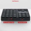 Taffware Keyboard Numeric Numpad Wireless 2.4GHz - R57