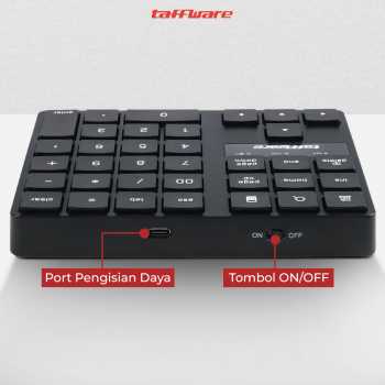 Taffware Keyboard Numeric Numpad Wireless 2.4GHz - R57