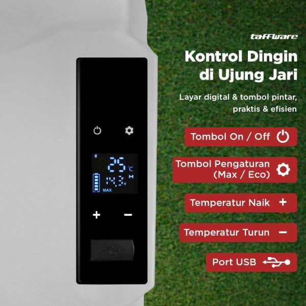 Taffware Kulkas Portable Mini Fridge Freezer 45W 220V - CX30/CX40/CX50