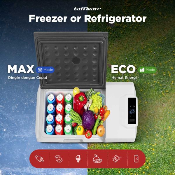 Taffware Kulkas Portable Mini Fridge Freezer 45W 220V - CX30/CX40/CX50