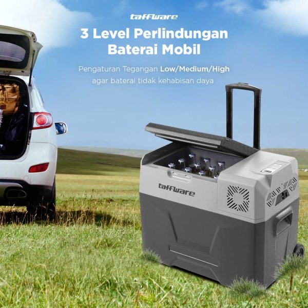 Taffware Kulkas Portable Mini Fridge Freezer 45W 220V - CX30/CX40/CX50