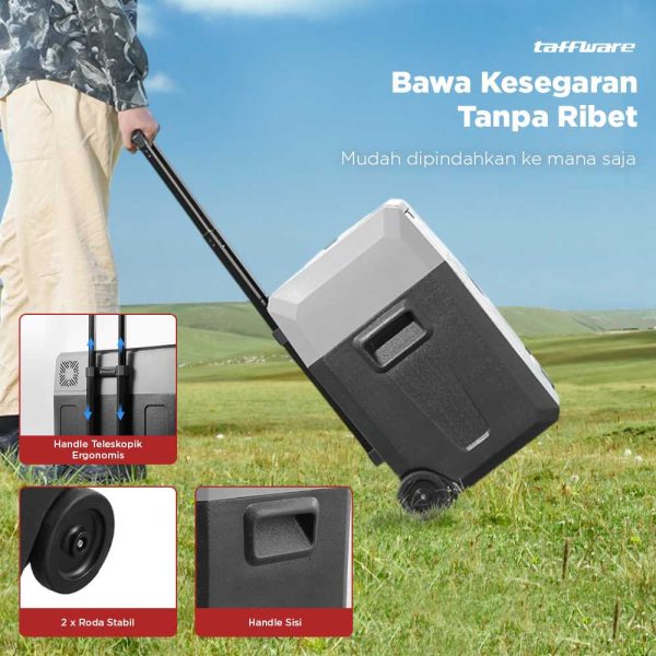 Taffware Kulkas Portable Mini Fridge Freezer 45W 220V - CX30/CX40/CX50