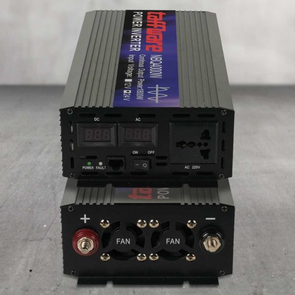 Taffware Power Inverter Mobil Pure Sine Wave DC 24V to AC 220V 4000W - NBQ4000W