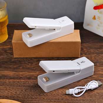 TaffHOME Alat Perekat Plastik Portable Heat Sealer USB Rechargeable - LK-702