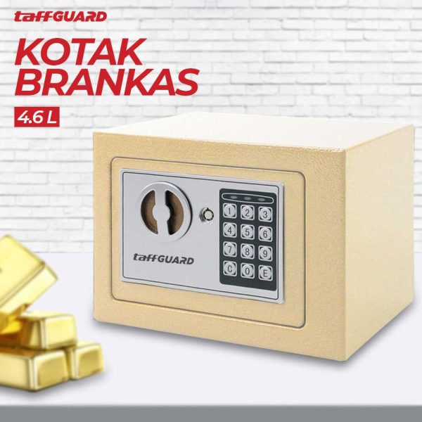 Taffware Brankas Mini Electric Password Safe Deposit Box 4.6L - 17E