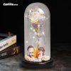 TaffHOME Lampu Meja Hias LED Mawar Beauty & The Beast Bubble Colorful - RG-016