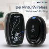 Taffhome Forecum Alarm Pintu Wireless Waterproof dengan EU Plug - FK-D009