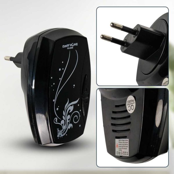 Taffhome Forecum Alarm Pintu Wireless Waterproof dengan EU Plug - FK-D009