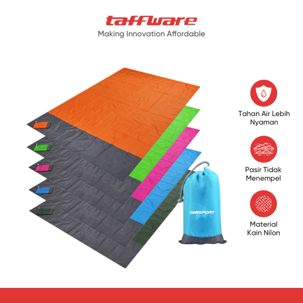 TaffSPORT Karpet Lipat Camping Piknik Waterproof Mat 140 x 200cm - FS-008