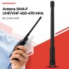 Taffware Pofung Antenna SMA-Female UHF/VHF for Baofeng UV-5R UV-82