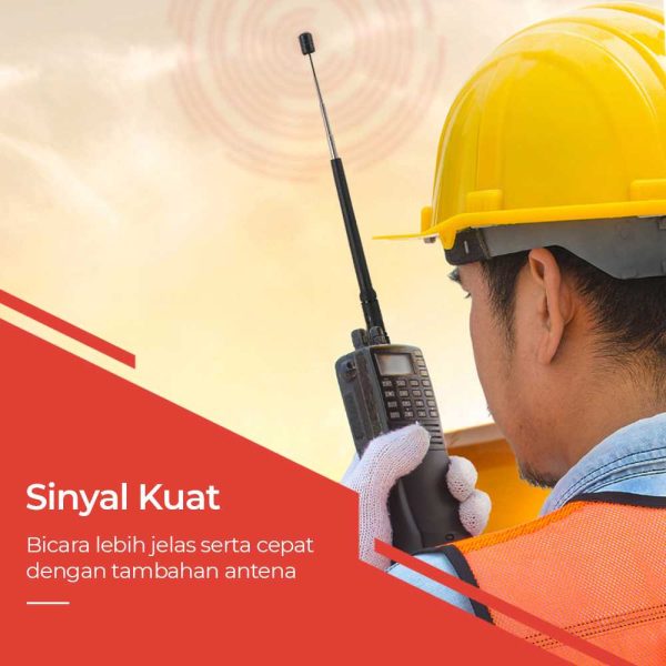 Taffware Pofung Antenna SMA-Female UHF/VHF for Baofeng UV-5R UV-82