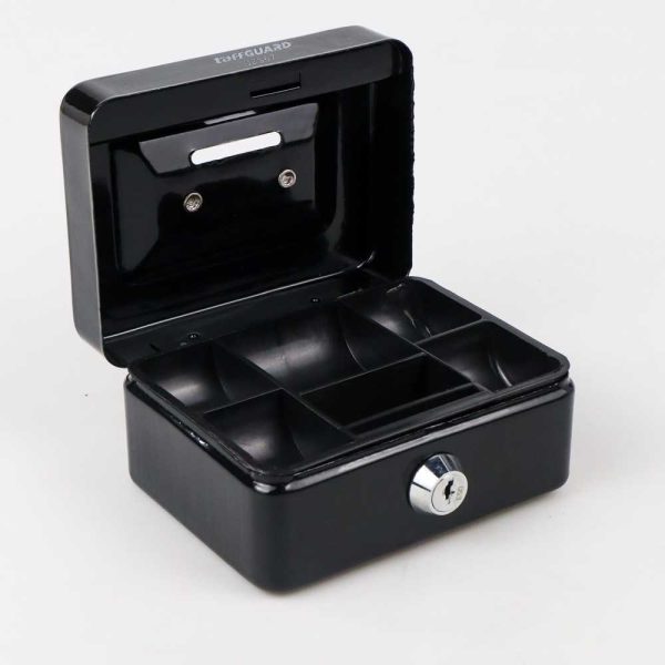 TaffGUARD Kotak Brankas Uang Safebox Key Lock 12.5x9.5x6cm - JJZS67