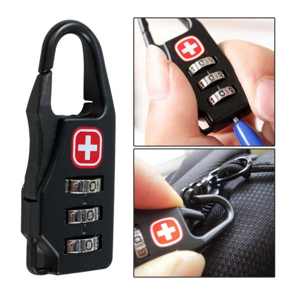 Swiss Gembok Koper TaffGUARD Kode Angka - 104