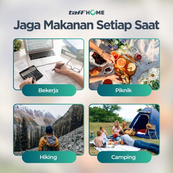 TaffHOME Tas Pendingin Makanan Cooler Bag Thermal Insulated Bag - S1524