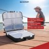 TaffSPORT Box Kotak Perkakas Kail Pancing Waterproof Case - Q041 - Black