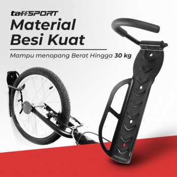 TaffSPORT Gantungan Dinding Sepeda Bike Wall Hook Hanger - 56921