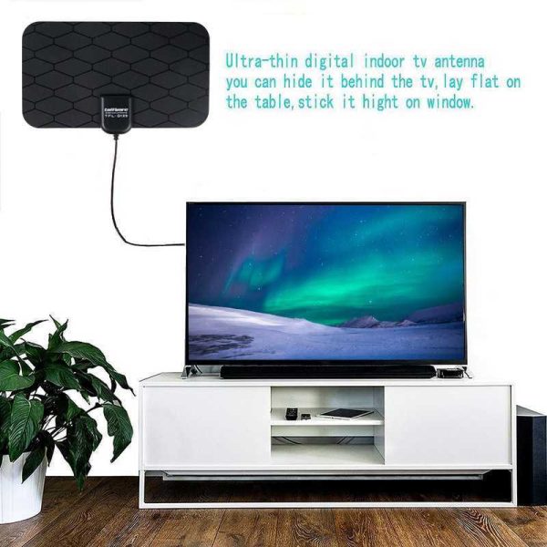 Taffware TFL-D139 Antena TV Digital DVB-T2 4K High Gain 25dB Type USB with Signal Booster Amplifier