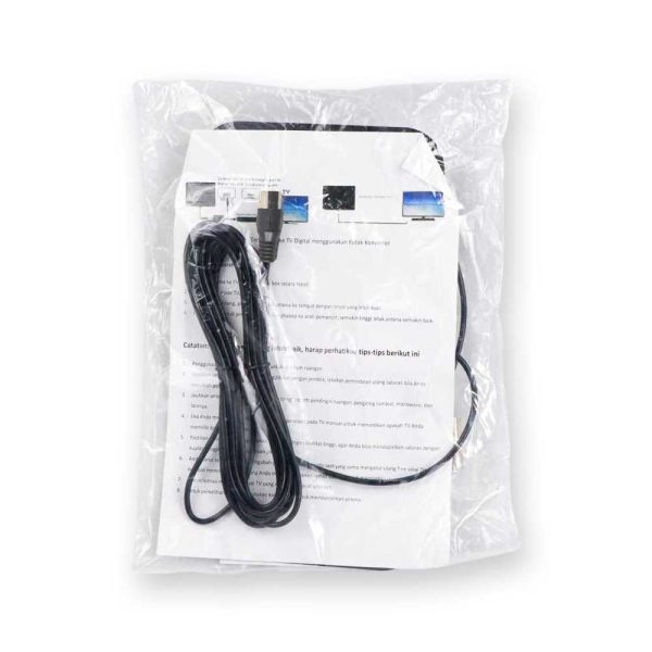 Taffware TFL-D139 Antena TV Digital DVB-T2 4K High Gain 25dB Type USB with Signal Booster Amplifier