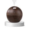 Taffware Car Mini Aromatherapy Air Humidifier Desain Kayu 130ml - HUMI JKC01