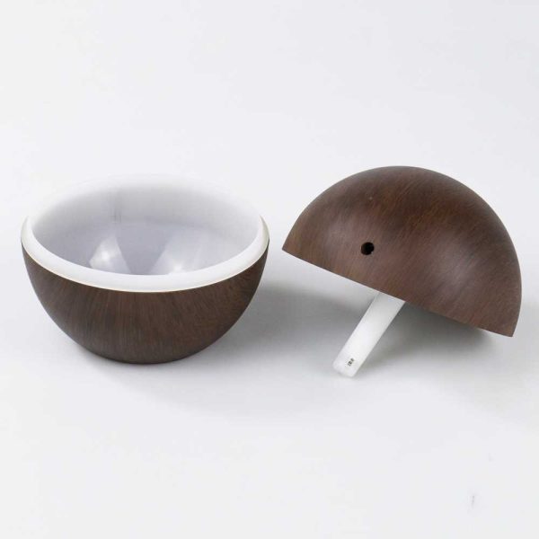 Taffware Car Mini Aromatherapy Air Humidifier Desain Kayu 130ml - HUMI JKC01