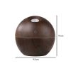 Taffware Car Mini Aromatherapy Air Humidifier Desain Kayu 130ml - HUMI JKC01