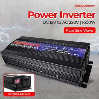 taffware-power-inverter-mobil-pure-sine-wave-dc-12v-to-ac-220v-1600w-nbq1600w Taffware Power Inverter Mobil Pure Sine Wave DC 12V to AC 220V 1600W - NBQ1600W