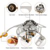 TaffSPORT Kompor Gas Lipat Portabel Camping Stove 3 Burner 16cm - WD68