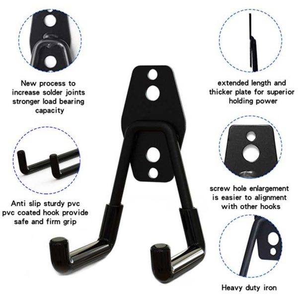 TaffHOME Gantungan Sepeda Dinding Multifungsi Wall Hook Storage 1PCS - SW105