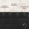 TaffHOME Jam Dinding Digital Minimalis Multifungsi with Remote - 6629