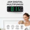 TaffHOME Jam Dinding Digital Minimalis Multifungsi with Remote - 6629