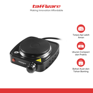 Taffware Kompor Listrik 1 Tungku Mini Portable Coil Hot Plate 500W - WY-03B