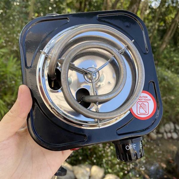 Taffware Kompor Listrik 1 Tungku Mini Portable Coil Hot Plate 500W - WY-03B