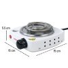 Taffware Kompor Listrik 1 Tungku Mini Portable Coil Hot Plate 500W - WY-03B